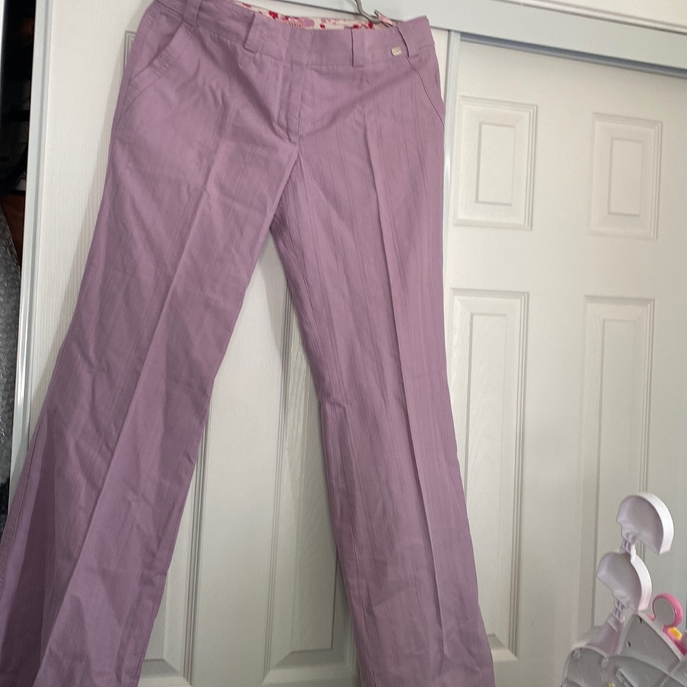 Ted Baker London Lavender Flare Pants size 3